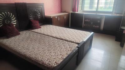 Bedroom Image of 1240 Sq.ft 2 BHK Apartment / Flat for rent in Agarwal Aditya Mega City, Indirapuram Ghaziabad for Rs. 35000
