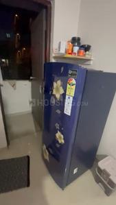 Kitchen Image of 990 Sq.ft 1 BHK Apartment / Flat for rent in LK Vrundavan Residency II, Sargasan Gandhinagar for Rs. 18500