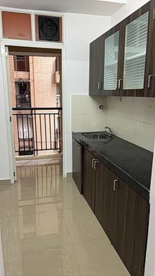 Kitchen Image of 882 Sq.ft 2 BHK Apartment / Flat for rent in DB Ozone, Dahisar East Mumbai for Rs. 24500