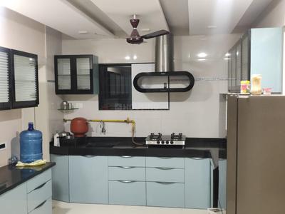 Kitchen Image of 1725 Sq.ft 3 BHK Apartment / Flat for rent in Adajan Surat for Rs. 43000
