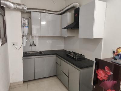Kitchen Image of 650 Sq.ft 1 BHK Builder Floor for rent in Nabha Zirakpur for Rs. 16000