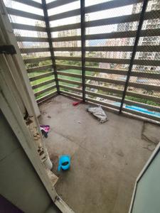 Balcony Image of 1200 Sq.ft 3 BHK Apartment / Flat for rent in Gee Cee Cloud 36 Phase I, Ghansoli Navi Mumbai for Rs. 80000