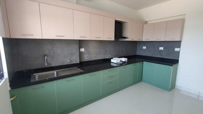 Kitchen Image of 998 Sq.ft 3 BHK Apartment / Flat for rent in Desai DD Sports City Pavilion, Veiloor Thiruvananthapuram for Rs. 25500