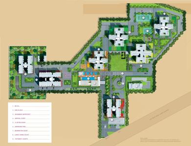 Image of 1298 Sq.ft 2 BHK Apartment / Flat for sale in Vatika The Seven Lamps, Sector 82, Gurgaon for Rs. 15000000