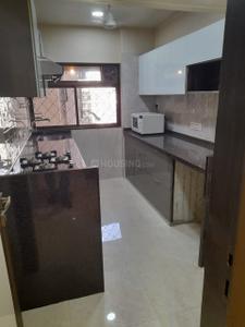 Kitchen Image of 620 Sq.ft 1 BHK Apartment / Flat for rent in Manju Mahal, Pali Hill Mumbai for Rs. 125000