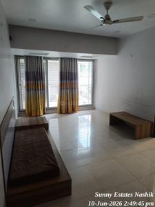 Hall Image of 1350 Sq.ft 3 BHK Apartment / Flat for rent in Sadguru Nagar Nashik for Rs. 27500