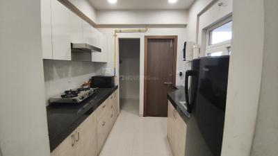 Kitchen Image of 1475 Sq.ft 2.5 BHK Apartment / Flat for rent in Adani Elysium, Shantigram Ahmedabad for Rs. 38000