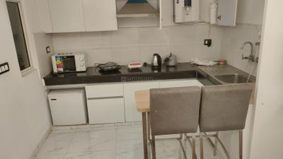 Kitchen Image of 506 Sq.ft 1 RK Apartment / Flat for sale in Nimbus The Golden Palms Tower O, Sector 168 Noida for Rs. 6600000