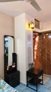 Bedroom Image of 155 Sq.ft 1 RK Apartment / Flat for rent in Begumpet Hyderabad for Rs. 13000