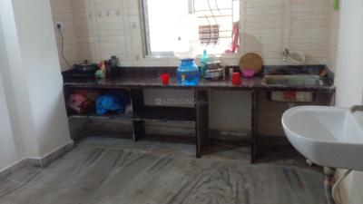 Kitchen Image of 806 Sq.ft 2 BHK Apartment / Flat for rent in Nagerbazar Kolkata for Rs. 13500