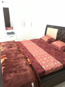 Bedroom Image of 1000 Sq.ft 2 BHK Apartment / Flat for rent in Highland Park Luxuria, Bhabat Zirakpur for Rs. 26000