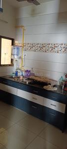 Kitchen Image of 1100 Sq.ft 2 BHK Apartment / Flat for sale in Shakti Sharnam Happy Homes, Sayajipura Vadodara for Rs. 2700000