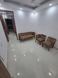 Hall Image of 400 Sq.ft 1 BHK Builder Floor for rent in Old Double Storey, Lajpat Nagar New Delhi for Rs. 25500