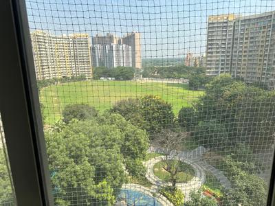 Balcony Image of 1080 Sq.ft 2 BHK Apartment / Flat for rent in Adani The Meadows, Shantigram Ahmedabad for Rs. 35000