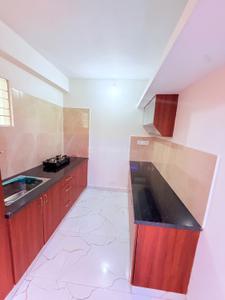 Kitchen Image of 650 Sq.ft 1 BHK Builder Floor for rent in S.G. Palya Bengaluru for Rs. 28000