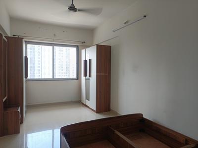 Bedroom Image of 650 Sq.ft 1 BHK Apartment / Flat for rent in Nandivardhan Fortuna Blue, Lower Parel Mumbai for Rs. 67000