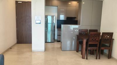 Living Room Image of 1000 Sq.ft 2 BHK Apartment / Flat for sale in Aurum Q Residences, Ghansoli Navi Mumbai for Rs. 20000000