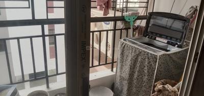 Balcony Image of 1220 Sq.ft 3 BHK Apartment / Flat for sale in Oxford Square, Berunanpukhuria Kolkata for Rs. 4200000