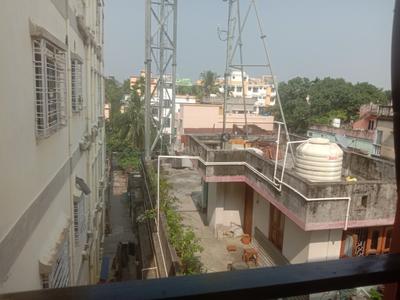 Balcony Image of 1000 Sq.ft 3 BHK Apartment / Flat for sale in Dum Dum Cantonment Kolkata for Rs. 3300000