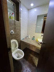 Bathroom Image of 1300 Sq.ft 2 BHK Apartment / Flat for rent in Shikha Tower, Kopar Khairane Navi Mumbai for Rs. 50000