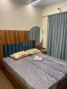Bedroom Image of 1300 Sq.ft 3 BHK Apartment / Flat for rent in Airoli Navi Mumbai for Rs. 85000