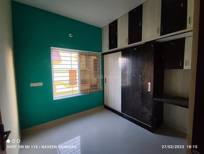 Bedroom Image of 510 Sq.ft 1 BHK Builder Floor for rent in Nandini Layout Bengaluru for Rs. 14000