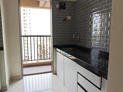 Kitchen Image of 750 Sq.ft 2 BHK Apartment / Flat for sale in Raunak City, Kalyan West Kalyan for Rs. 5800000