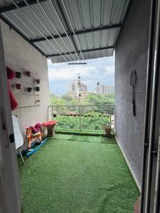 Balcony Image of 700 Sq.ft 1 BHK Apartment / Flat for rent in Dhanori Pune for Rs. 25000