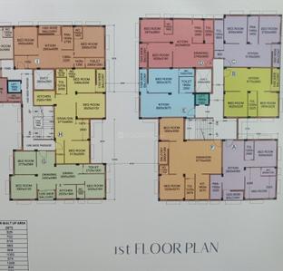 Image of 668 Sq.ft 1 BHK Apartment / Flat for sale in Puja Exotica, Boral, Kolkata for Rs. 2234000