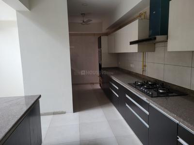 Kitchen Image of 4250 Sq.ft 4 BHK Duplex for rent in TATA Primanti Villa, Sector 72 Gurgaon for Rs. 120000
