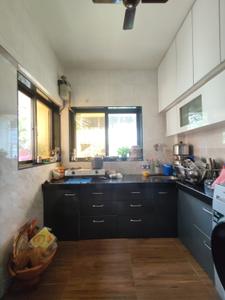 Kitchen Image of 600 Sq.ft 1 BHK Apartment / Flat for sale in Kalwa Thane for Rs. 7000000