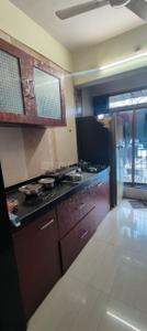Kitchen Image of 652 Sq.ft 1 BHK Apartment / Flat for sale in Kopar Khairane Navi Mumbai for Rs. 8500000