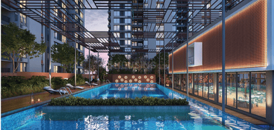 Image of 968 Sq.ft 2 BHK Apartment / Flat for sale in Paras Rahul Downtown Phase II, Punawale, Pune for Rs. 9100002