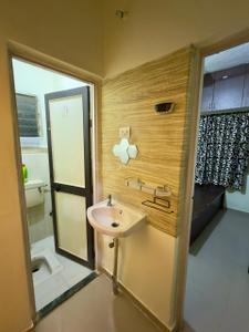 Bathroom Image of 534 Sq.ft 1 BHK Apartment / Flat for rent in Jadhav Purple Bloom, Dighi Pune for Rs. 11000