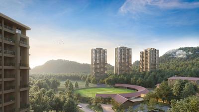 Image of 2400 Sq.ft 4 BHK Apartment / Flat for sale in Tigers Nest, Bhugaon, Pune for Rs. 17900000