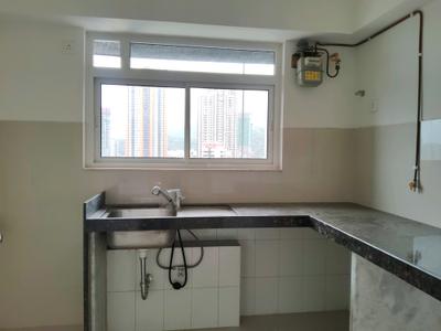 Kitchen Image of 1044 Sq.ft 2 BHK Apartment / Flat for rent in Nirmal Triumph And Thrill, Mulund West Mumbai for Rs. 50000
