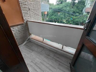 Balcony Image of 1900 Sq.ft 3 BHK Builder Floor for rent in Greater Kailash New Delhi for Rs. 85000