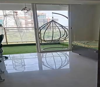 Bedroom Image of 1250 Sq.ft 3 BHK Apartment / Flat for rent in Omkar Veda Exclusive, Parel Mumbai for Rs. 175000