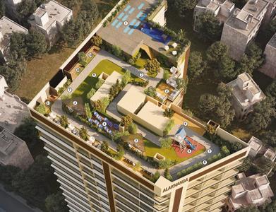 Image of 1924 Sq.ft 3 BHK Apartment / Flat for sale in Gurukrupa Alaknanda, Juhu, Mumbai for Rs. 79000000
