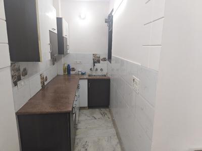 Kitchen Image of 668 Sq.ft 2 BHK Builder Floor for rent in Ranjeet Nagar New Delhi for Rs. 21000