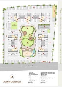Image of 1179 Sq.ft 2 BHK Apartment / Flat for sale in Vanakala, Surat for Rs. 3200000