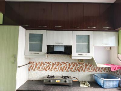 Kitchen Image of 1580 Sq.ft 3 BHK Apartment / Flat for rent in Gola Road Patna for Rs. 22000