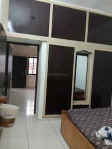 Bedroom Image of 700 Sq.ft 2 BHK Builder Floor for rent in Karelibagh Vadodara for Rs. 14000