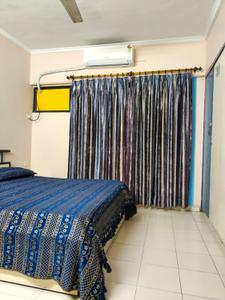 Bedroom Image of 1150 Sq.ft 2 BHK Apartment / Flat for rent in Sagar Darshan Towers, Nerul Navi Mumbai for Rs. 80000