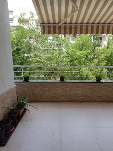 Balcony Image of 1400 Sq.ft 3 BHK Apartment / Flat for rent in Rohan Mithila, Viman Nagar Pune for Rs. 57000