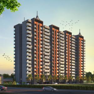 Image of 1080 Sq.ft 2 BHK Apartment / Flat for sale in Millennium Amara, Mamurdi, Pune for Rs. 6300000