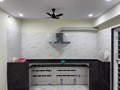 Kitchen Image of 1500 Sq.ft 3 BHK Apartment / Flat for rent in Manewada Nagpur for Rs. 20000