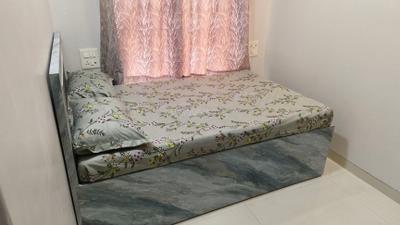 Bedroom Image of 463 Sq.ft 2 BHK Apartment / Flat for rent in Chandiwala Pearl Harmony, Andheri West Mumbai for Rs. 60000