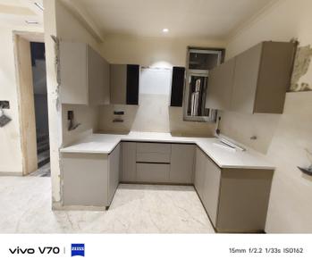 Kitchen Image of 1215 Sq.ft 3 BHK Apartment / Flat for sale in Chhattarpur New Delhi for Rs. 7400000
