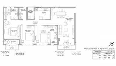 3 BHK Flat